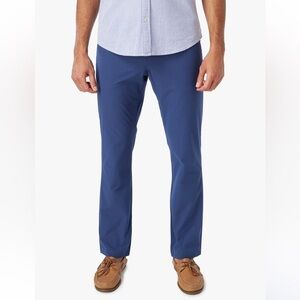 NWT Fair Harbor Compass Pants Navy 36x32 Sustainable Recycled Material